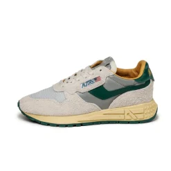 Leder Sneaker*Autry Reelwind Low W *Reflective Leather* Silver / Mountain