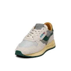 Leder Sneaker*Autry Reelwind Low W *Reflective Leather* Silver / Mountain