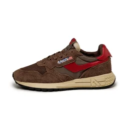 Leder Sneaker|Retro Runner*Autry Reelwind Low W *Suede / Net* Patridge / Red