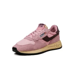 Leder Sneaker|Retro Runner*Autry Reelwind Low W *Suede / Net* Roseate / Rose