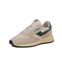 Leder Sneaker|Retro Runner*Autry Reelwind Low W *Suede / Net* Ecru / Mountain