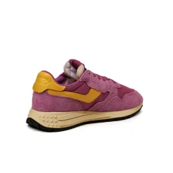 Leder Sneaker|Retro Runner*Autry Reelwind Low W *Suede / Net* Rose / Calen