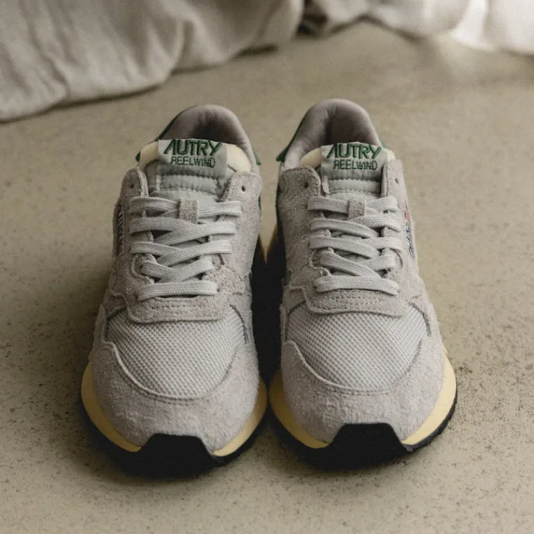 Leder Sneaker|Retro Runner*Autry Reelwind Low W *Suede / Net* Vapor / Amazon