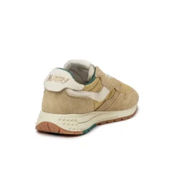 Leder Sneaker|Retro Runner*Autry Reelwind Low W *Suede / Pony* Leaf / Rut