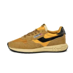 Leder Sneaker|Retro Runner*Autry Reelwind Low W *Suede / Net* Taffy / Black