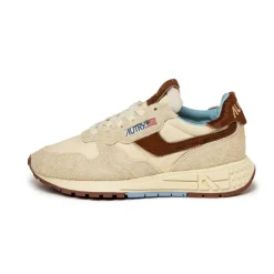 Leder Sneaker|Retro Runner*Autry Reelwind Low W *Suede / Pony* Rut / Brown