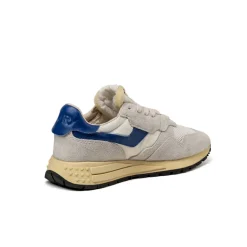 Leder Sneaker|Retro Runner*Autry Reelwind Low W *Suede / Net* White / Limoges