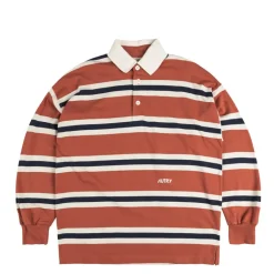 Crewnecks*Autry Striped Polo Jersey Incand