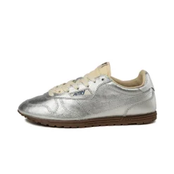 Leder Sneaker|Terrace Casual Sneaker*Autry Windspin W *Lamb Leather / Nylon* Silver / Ivory