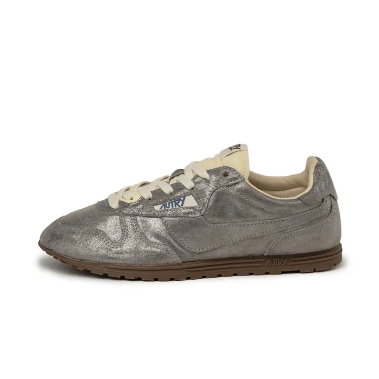 Leder Sneaker|Terrace Casual Sneaker*Autry Windspin W *Louspar / Nylon* Silver / Ivory