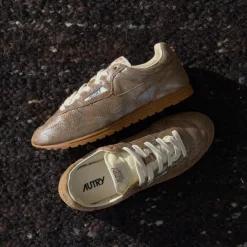 Terrace Casual Sneaker|Leder Sneaker*Autry Windspin W *Louspar / Nylon* Brown / Ivory