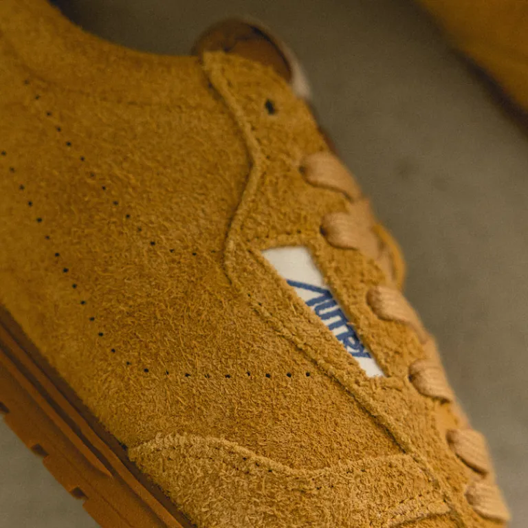 Leder Sneaker|Terrace Casual Sneaker*Autry Windspin W *Perforated / Suede* Sand