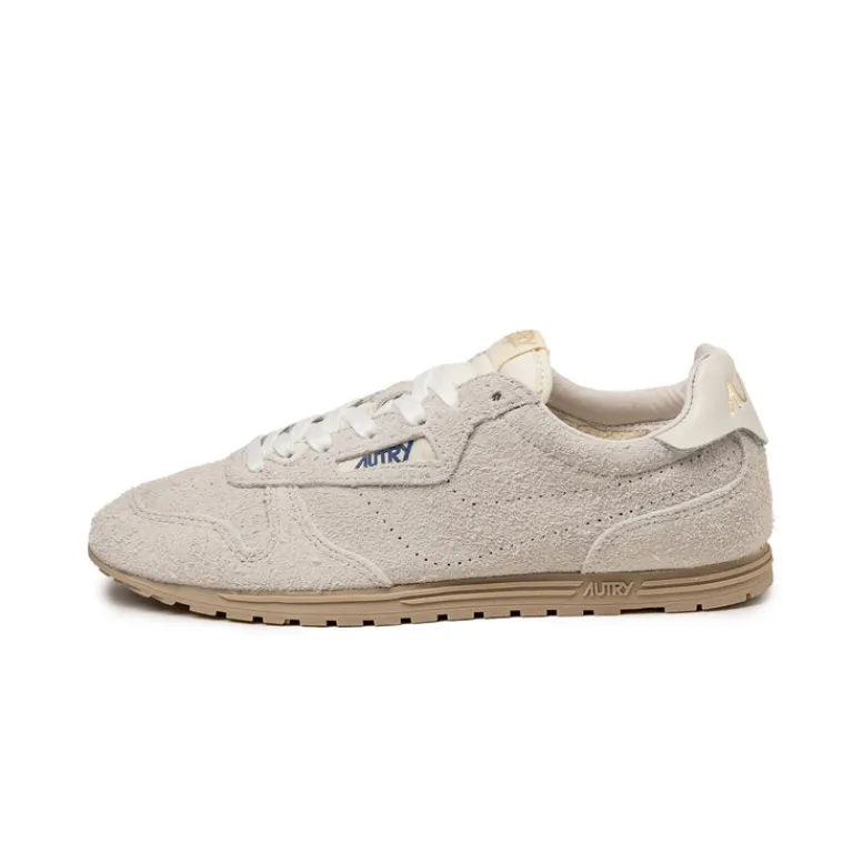 Leder Sneaker|Terrace Casual Sneaker*Autry Windspin W *Perforated / Suede* Off White