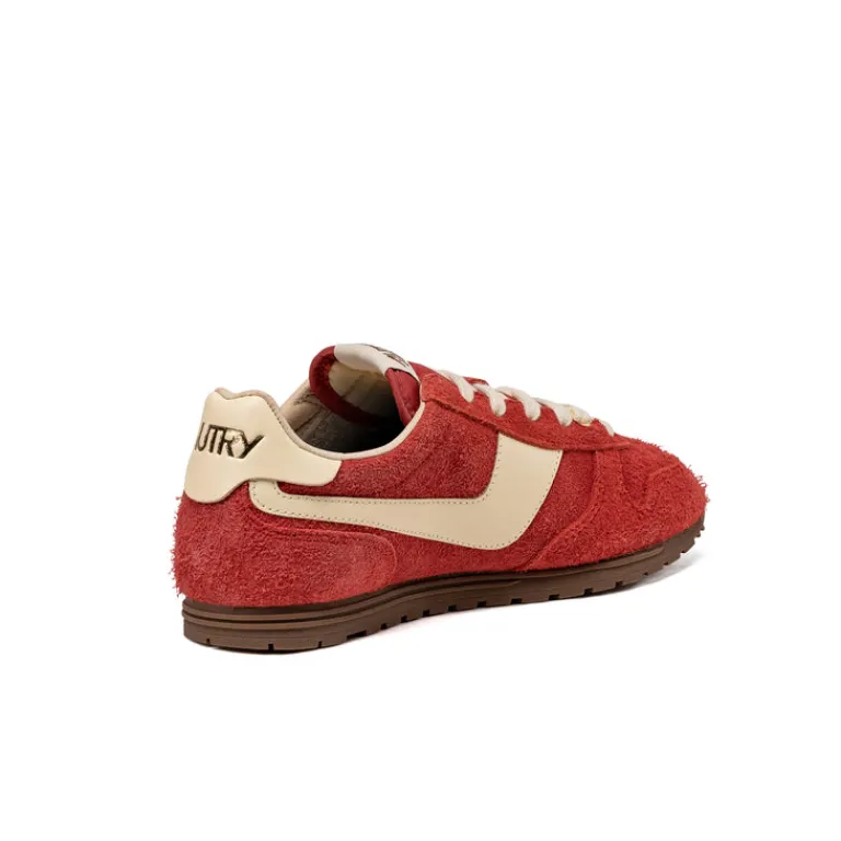 Leder Sneaker|Terrace Casual Sneaker*Autry Windspin W *Suede / Leather* Ruby / Rut