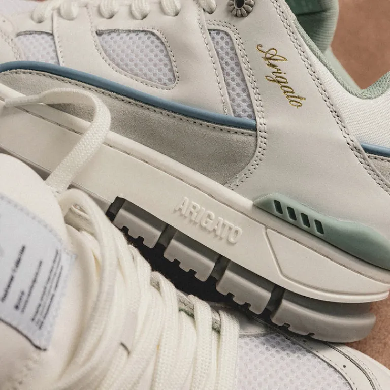 Leder Sneaker|Weiße Sneaker*Axel Arigato Area Lo W White / Multi