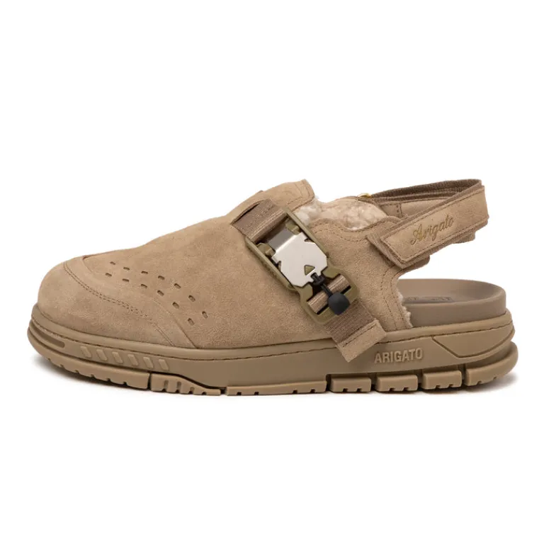 Leder Sneaker|Mules & Slides*Axel Arigato Area Sandal Beige / Beige