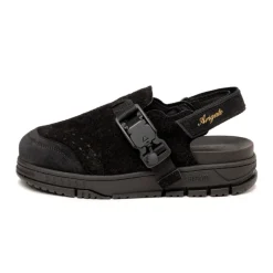 Leder Sneaker|Mules & Slides*Axel Arigato Area Sandal Black / Black