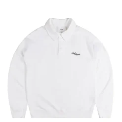Crewnecks*Axel Arigato Base Polo Sweatshirt White