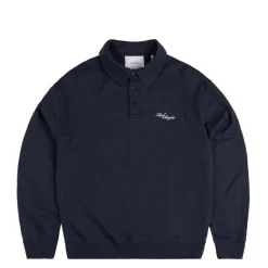 Crewnecks*Axel Arigato Base Polo Sweatshirt Navy