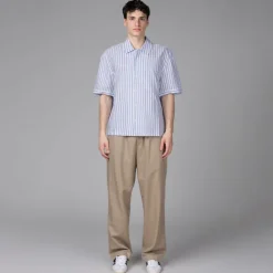 Hemden*Axel Arigato Lido Striped Shirt Blue / White