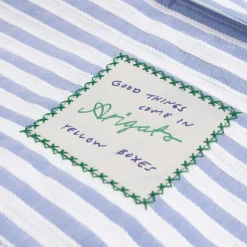 Hemden*Axel Arigato Lido Striped Shirt Blue / White