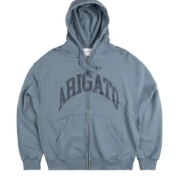 Hoodies*Axel Arigato Link Zip-Up Hoodie Denim Blue