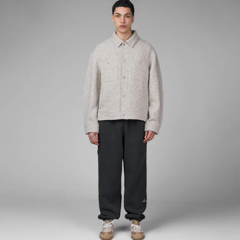 Jacken*Axel Arigato Wyn Boucle Overshirt White / Black