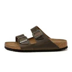 Leder Sneaker|Sandals*Birkenstock Arizona Faded Khaki