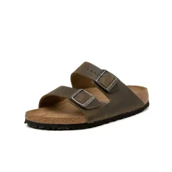 Leder Sneaker|Sandals*Birkenstock Arizona Faded Khaki
