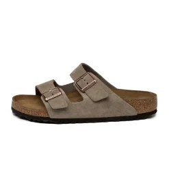 Leder Sneaker|Sandals*Birkenstock Arizona Taupe