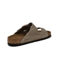 Leder Sneaker|Sandals*Birkenstock Arizona Taupe