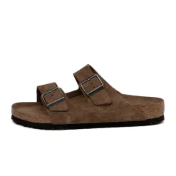 Leder Sneaker|Sandals*Birkenstock Arizona Dark Tea Tonal