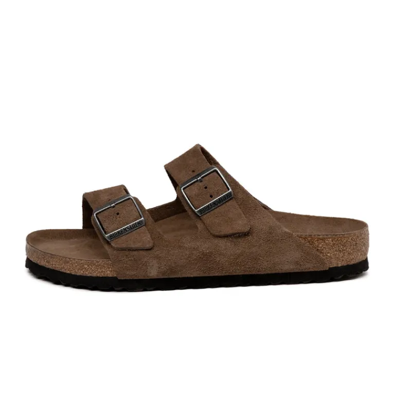 Leder Sneaker|Sandals*Birkenstock Arizona Dark Tea Tonal