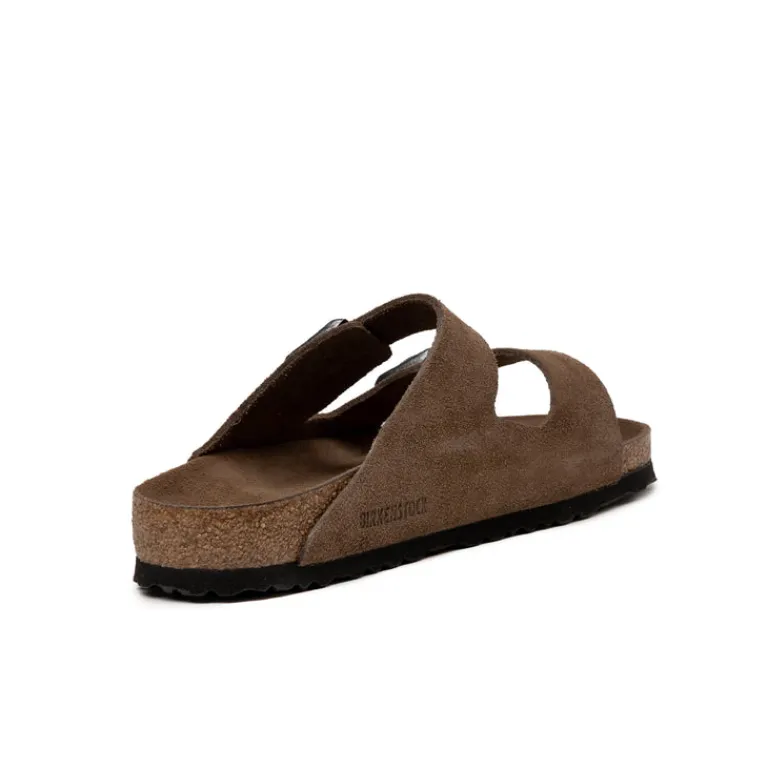 Leder Sneaker|Sandals*Birkenstock Arizona Dark Tea Tonal