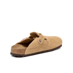 Leder Sneaker|Mules & Slides*Birkenstock Boston Latte Cream