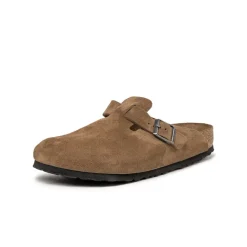 Leder Sneaker|Mules & Slides*Birkenstock Boston Dark Tea Tonal