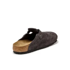 Leder Sneaker|Mules & Slides*Birkenstock Boston Velvet Grey