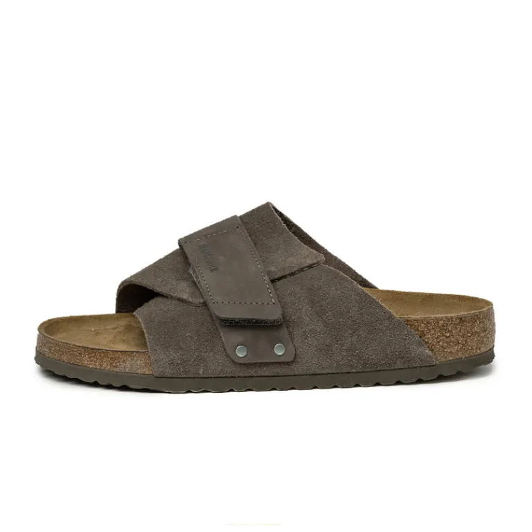 Leder Sneaker|Sandals*Birkenstock Kyoto Concrete Gray