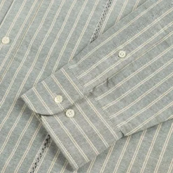 Hemden*Brain Dead x Brooks Brothers Patchwork Oxford Button Up Green