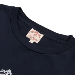 T-Shirts*Brain Dead x Brooks Brothers Heavyweight T-Shirt Navy