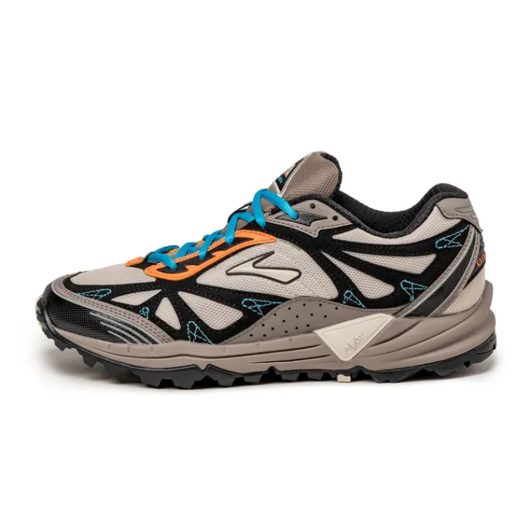Vegane Sneaker|Outdoor Sneaker*Brooks Cascadia 1 Moonbeam / Black / Camellia