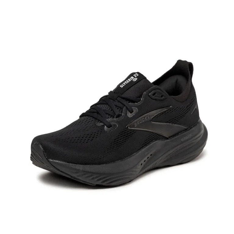 Vegane Sneaker|Laufschuhe*Brooks Glycerin 22 Black / Black / Ebony