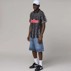 T-Shirts*Butter Goods City Jersey Black / Grey