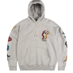 Hoodies*By Parra La Chambre Nuit Hooded Sweatshirt Heather Grey