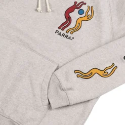 Hoodies*By Parra La Chambre Nuit Hooded Sweatshirt Heather Grey