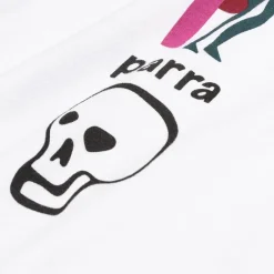T-Shirts*By Parra Lowering the Bar Long Sleeve T-Shirt White