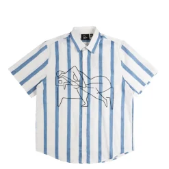 Hemden*By Parra Sleep Now Short Sleeve Shirt Blue