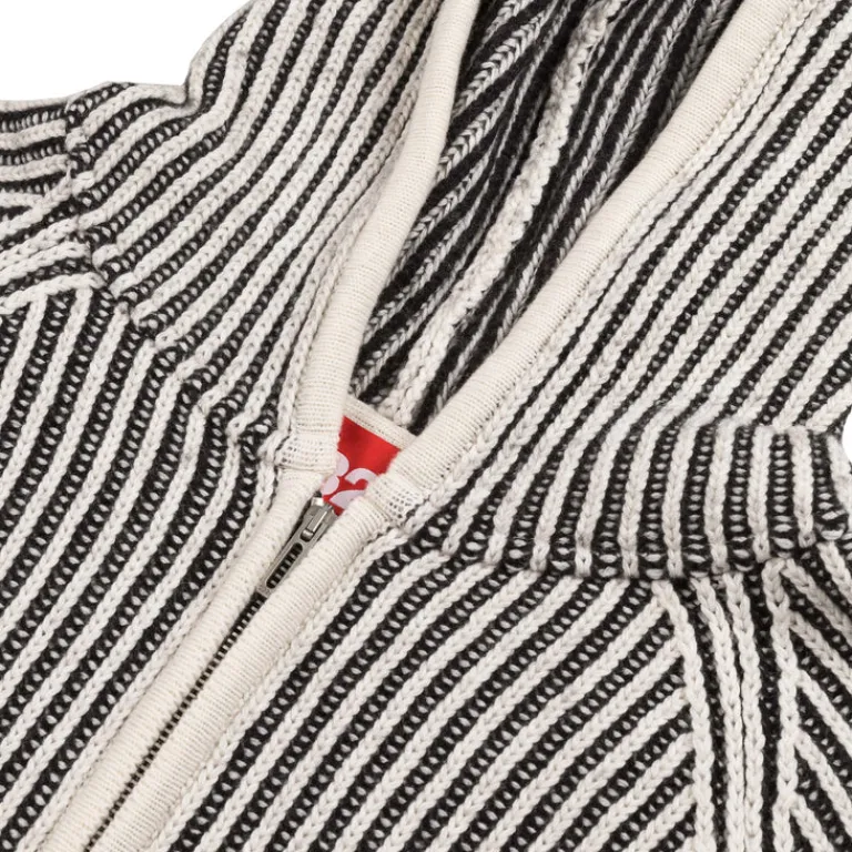 Knitwear*032c ''Crusader'' Hooded Knit Black / White