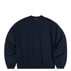 Crewnecks*032c Logo Bubble Crewneck Dark Blue
