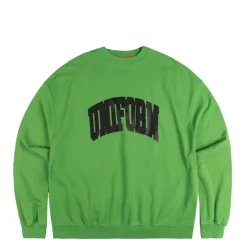 Crewnecks*032c 'Lucky Strike' Oversized Crewneck Faded Bright Green